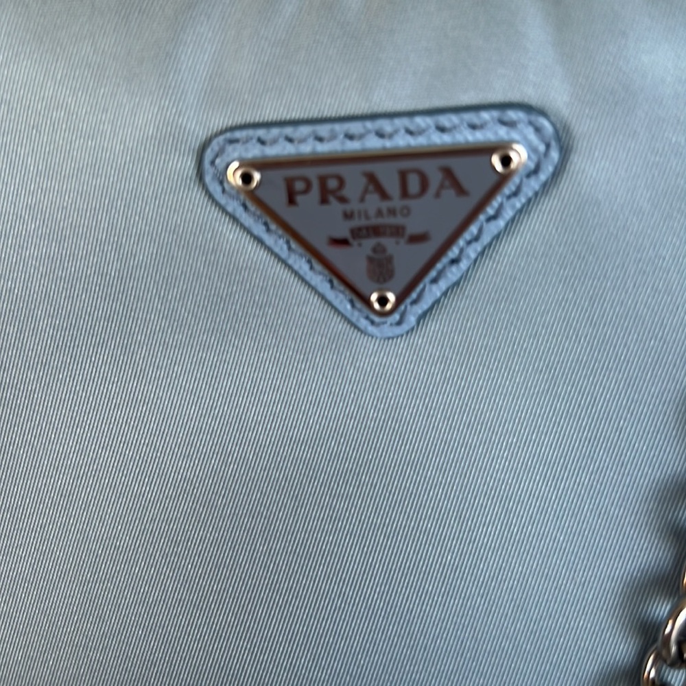 🌈 PRICE DROP🌈PRADA gorgeous new bag. Worn twice , has silver strap and more. - Picture 6 of 14